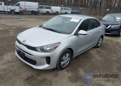 2020 Kia Rio Lx из США, поврежденный, VIN 3KPA24AD6LE286293